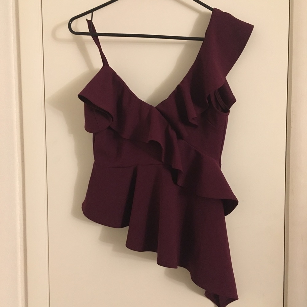 Plum Blouse Size M